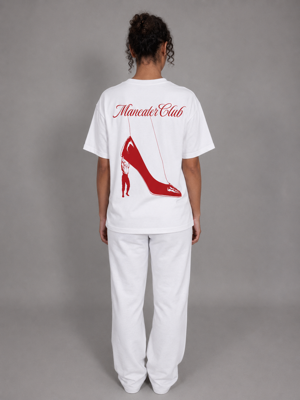 ManEater Club  “Under Her Heel” Heavyweight Drop Shoulder Tee