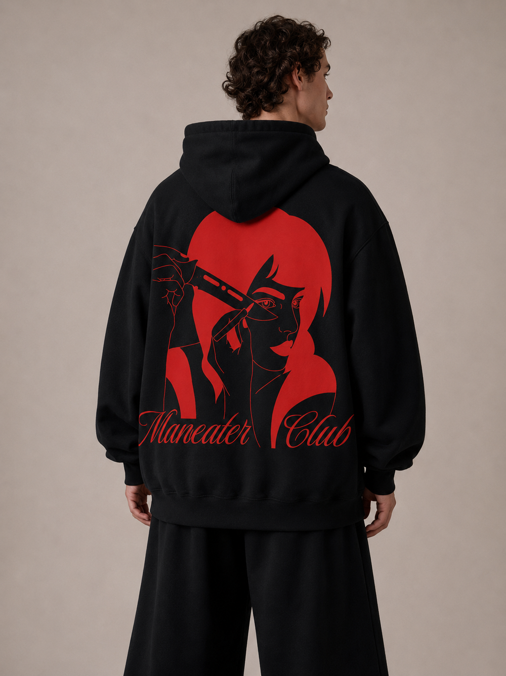 ‘Pretty Little Threat’ Boxy Hoodie