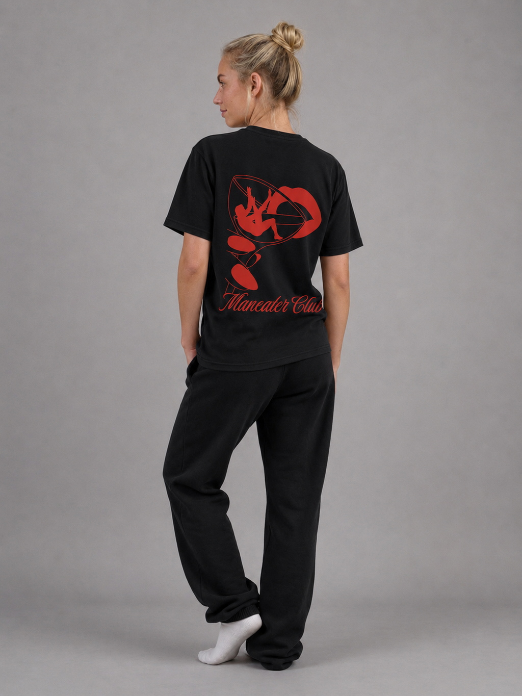 ManEater Club “On The Rocks” Heavyweight Drop Shoulder Tee