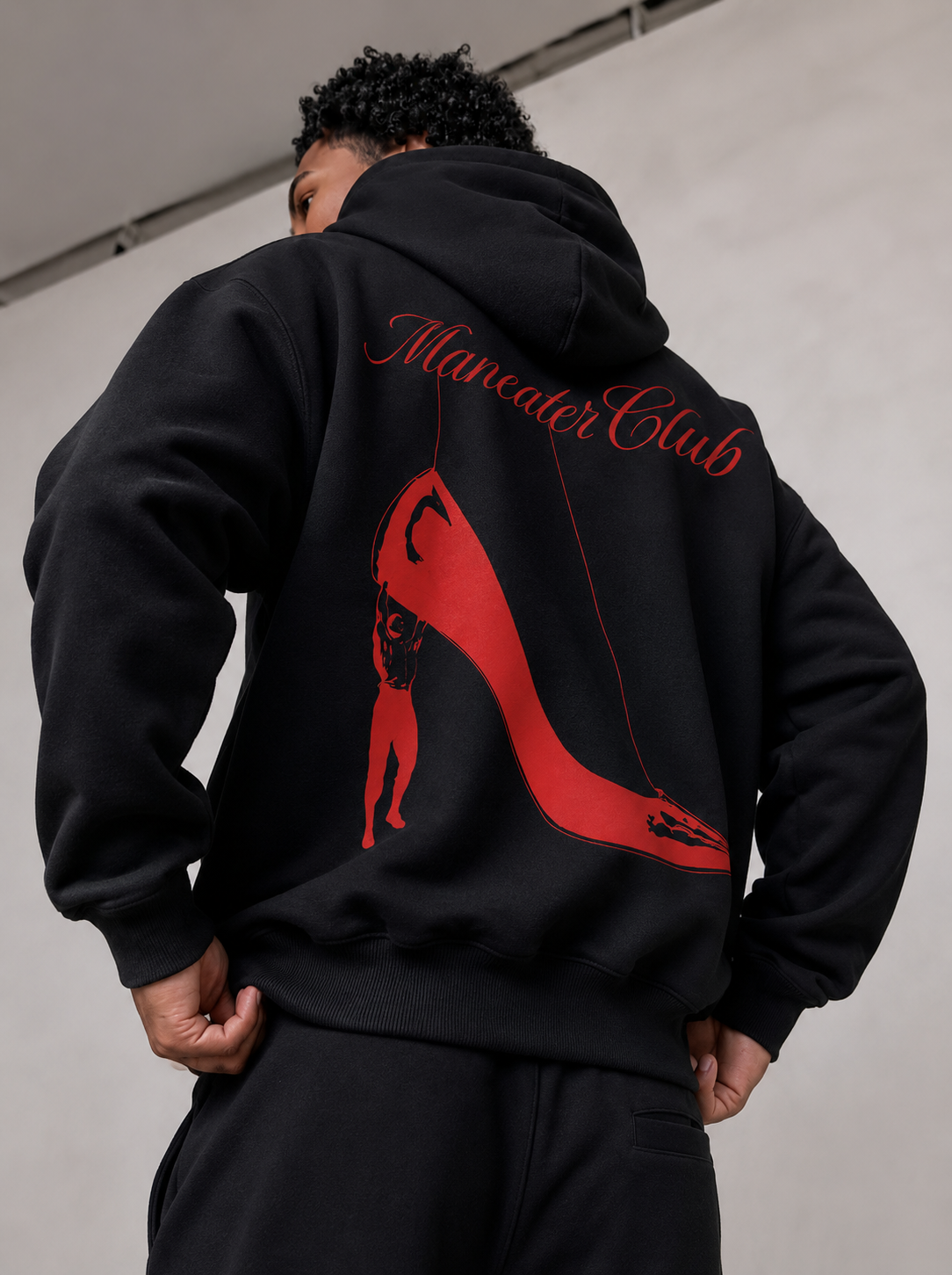 ‘Under Her Heel’ Boxy Hoodie