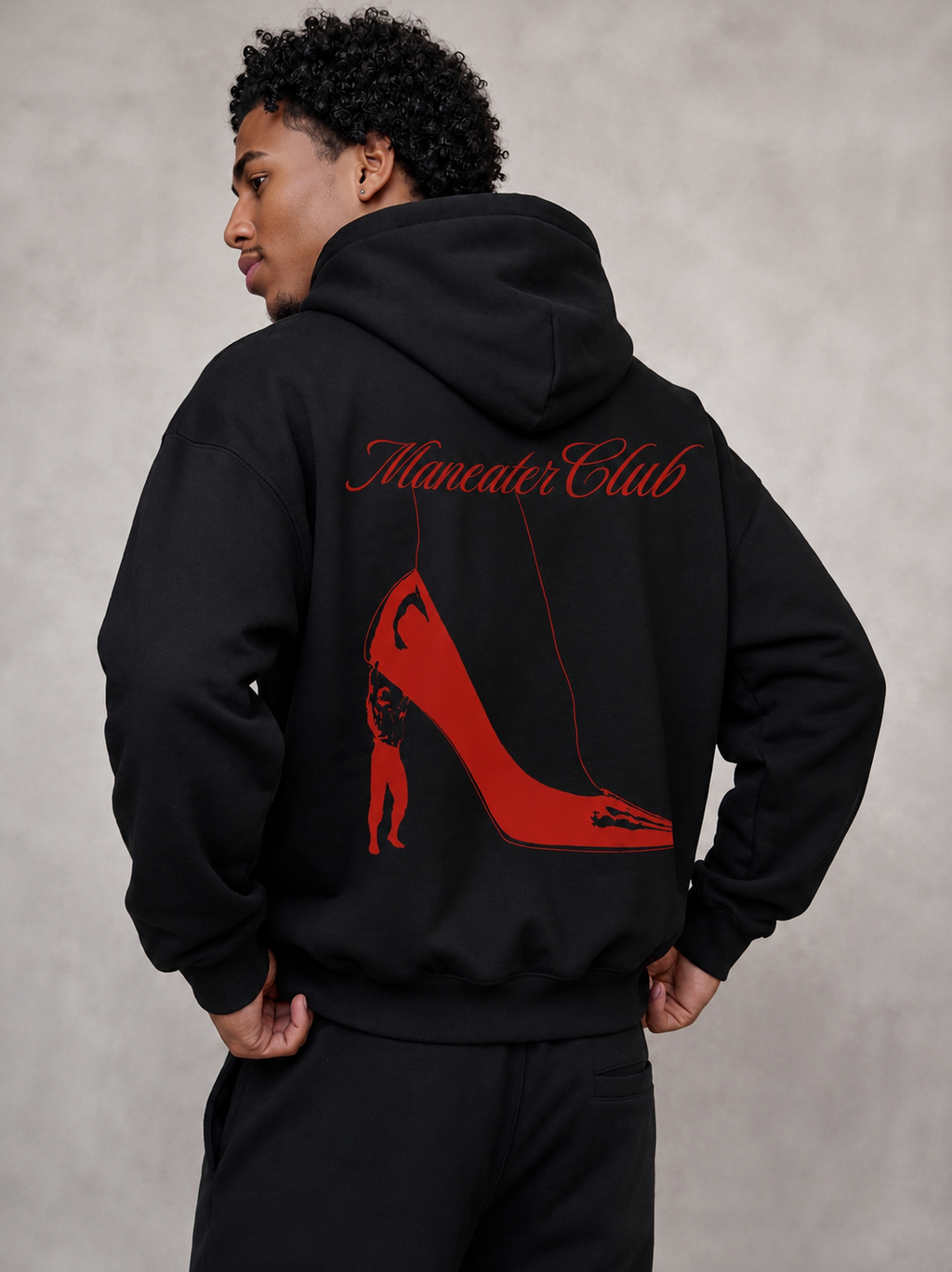 ‘Under Her Heel’ Boxy Hoodie