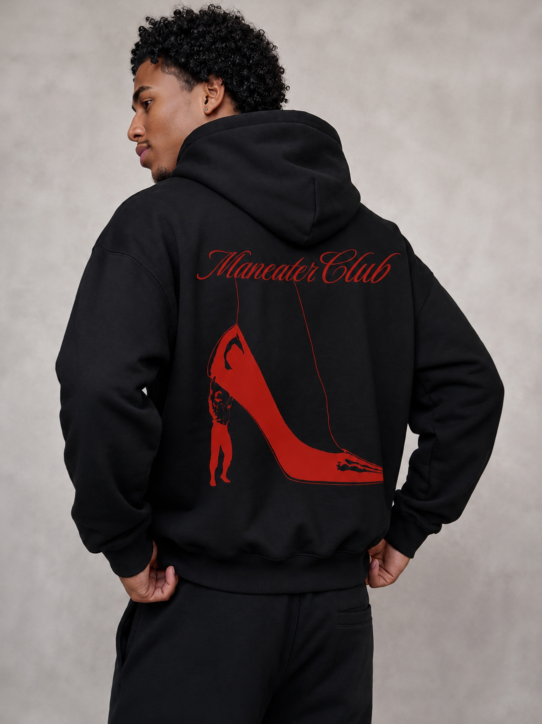 ‘Under Her Heel’ Boxy Hoodie