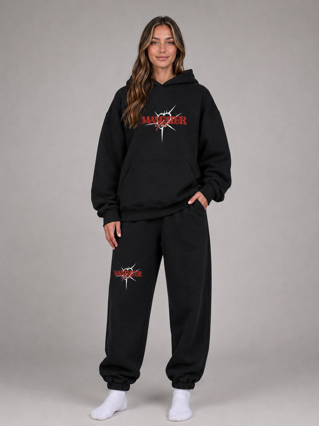 MANEATER CLUB  CUFFED SWEATPANTS