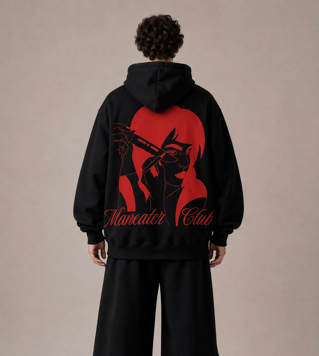 ‘Pretty Little Threat’ Boxy Hoodie