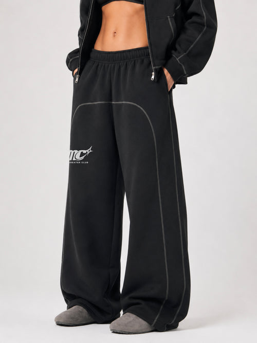 Black Panther Straight Leg Sweatpants