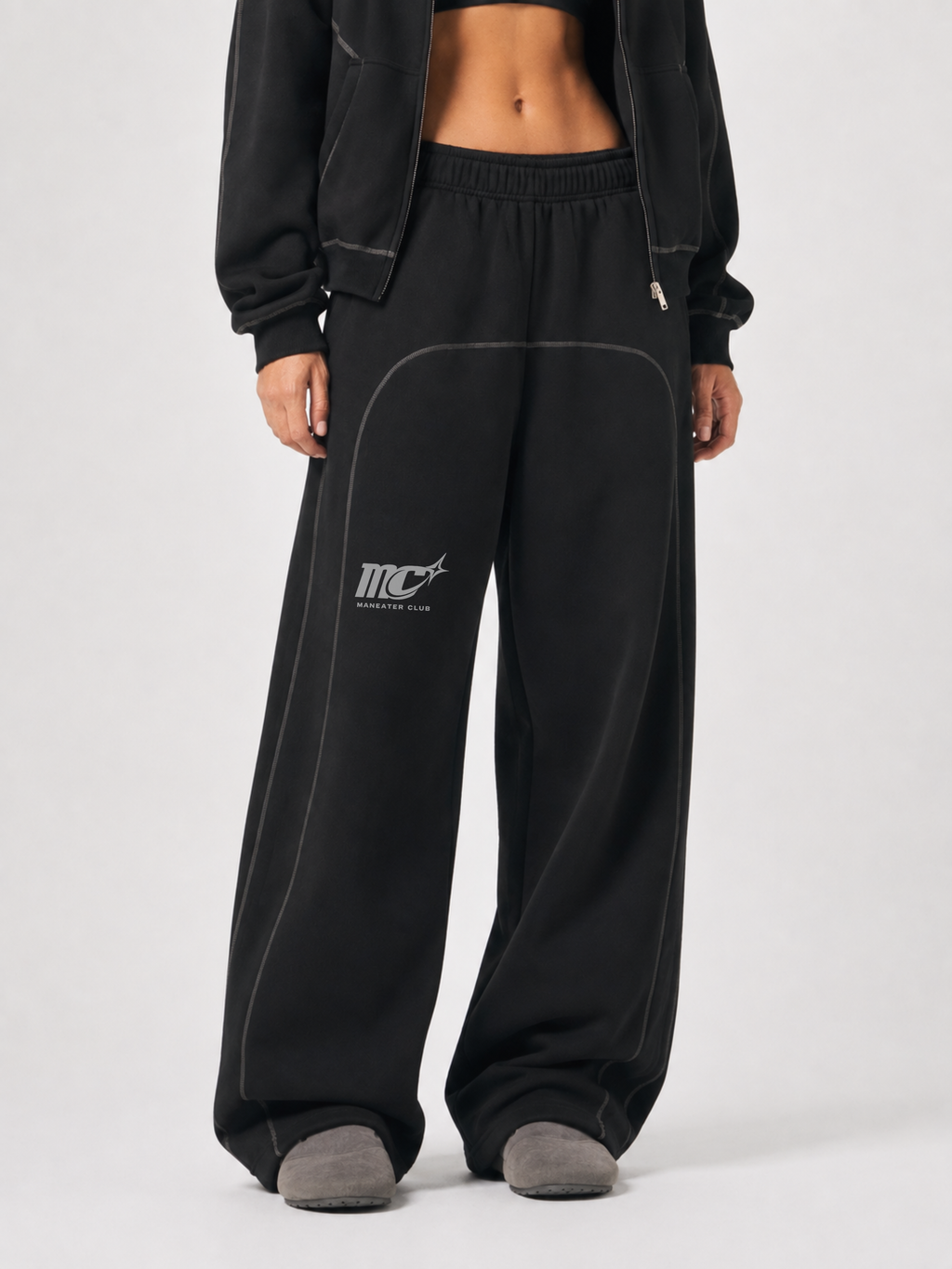Black Panther Straight Leg Sweatpants